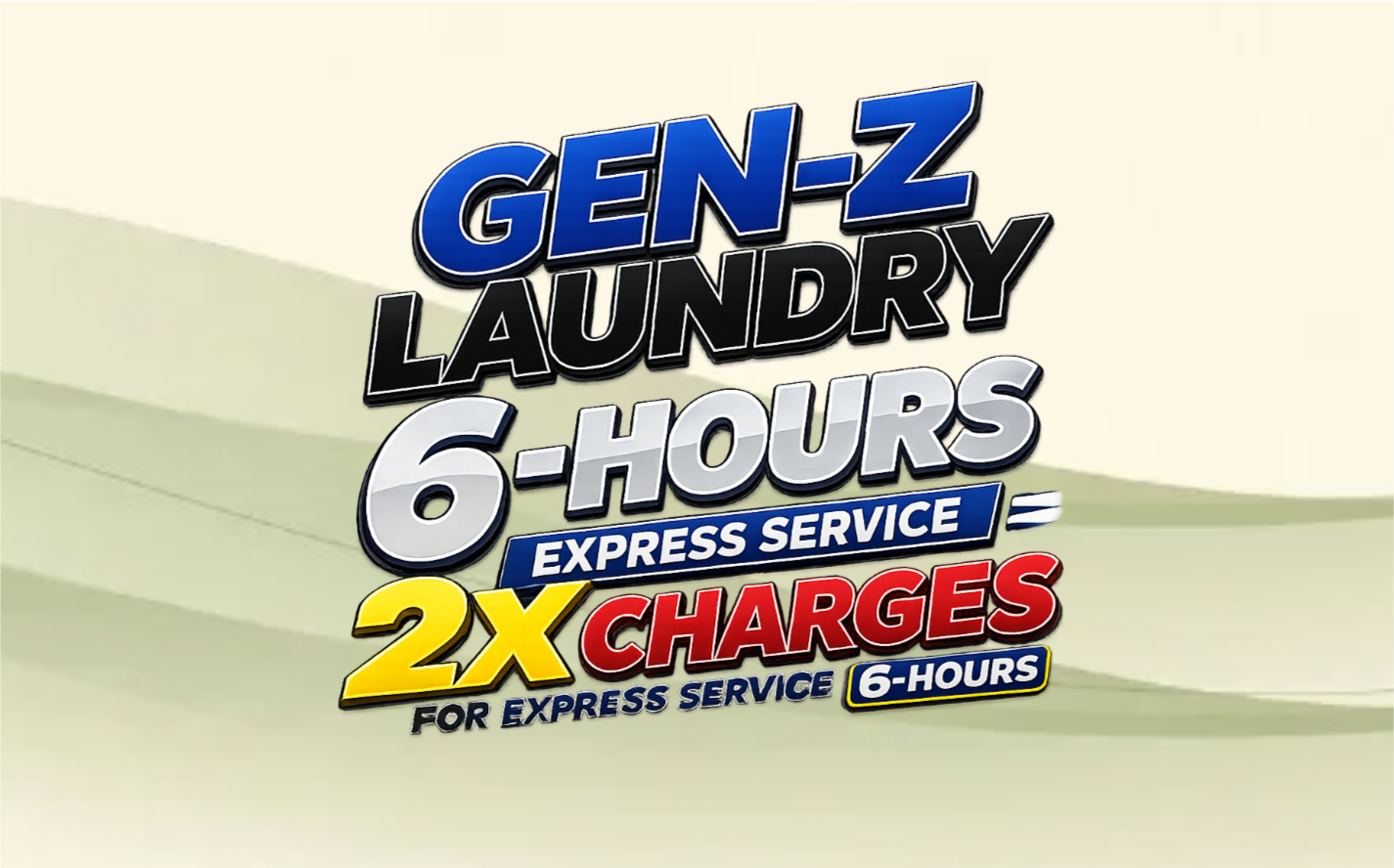 6-Hour Express Laundry Service
